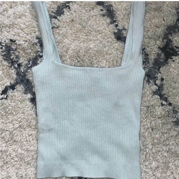 Garage Cropped Tank Top - Picture 1 of 2